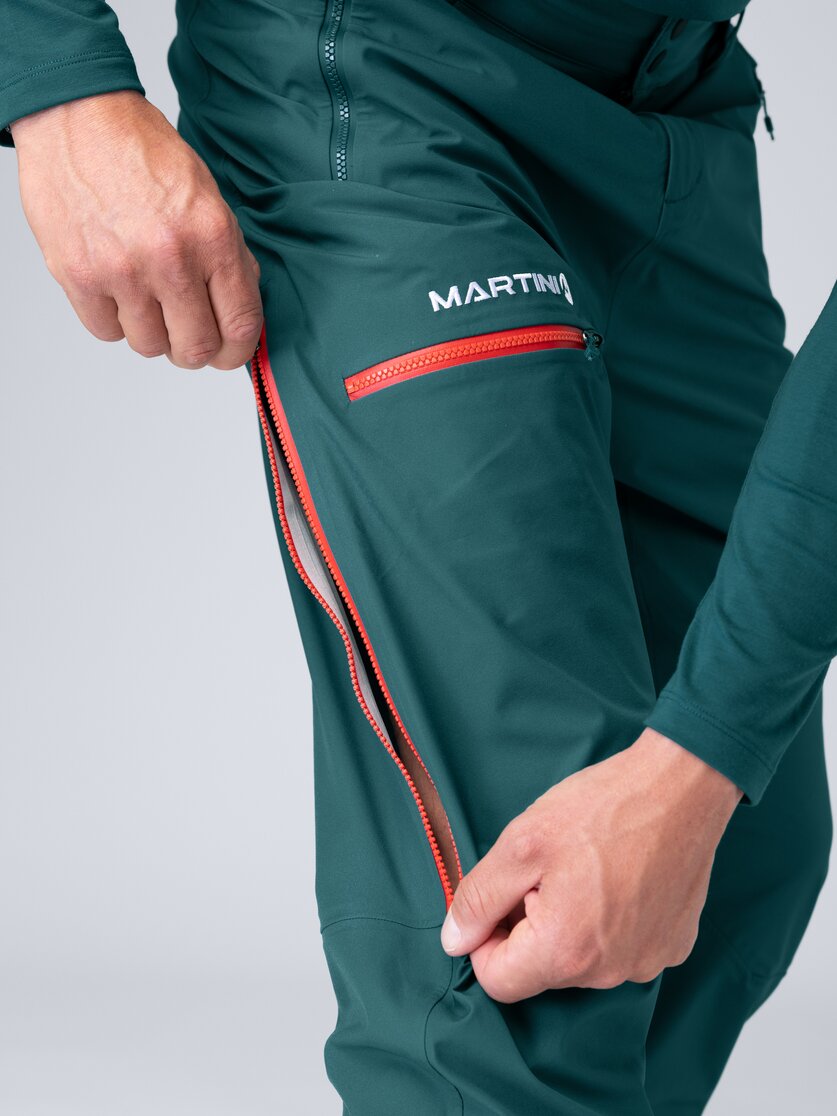 Martini Sportswear - Argon 3L Pants M - Hardshell Hosen in seaport-lava - Detail 3 - Herren