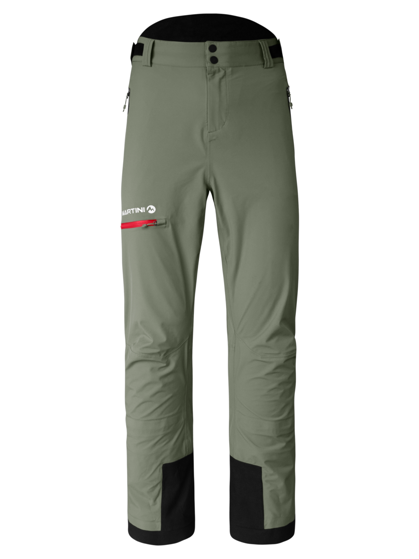 Martini Sportswear - Argon 3L Pants M - Hardshell Hosen in mosstone-mars - Vorderansicht - Herren