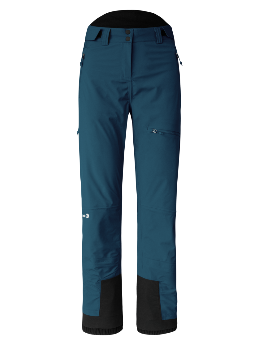 Martini Sportswear - Argon 3L Pants W - Hardshell pants in poseidon - front view - Women