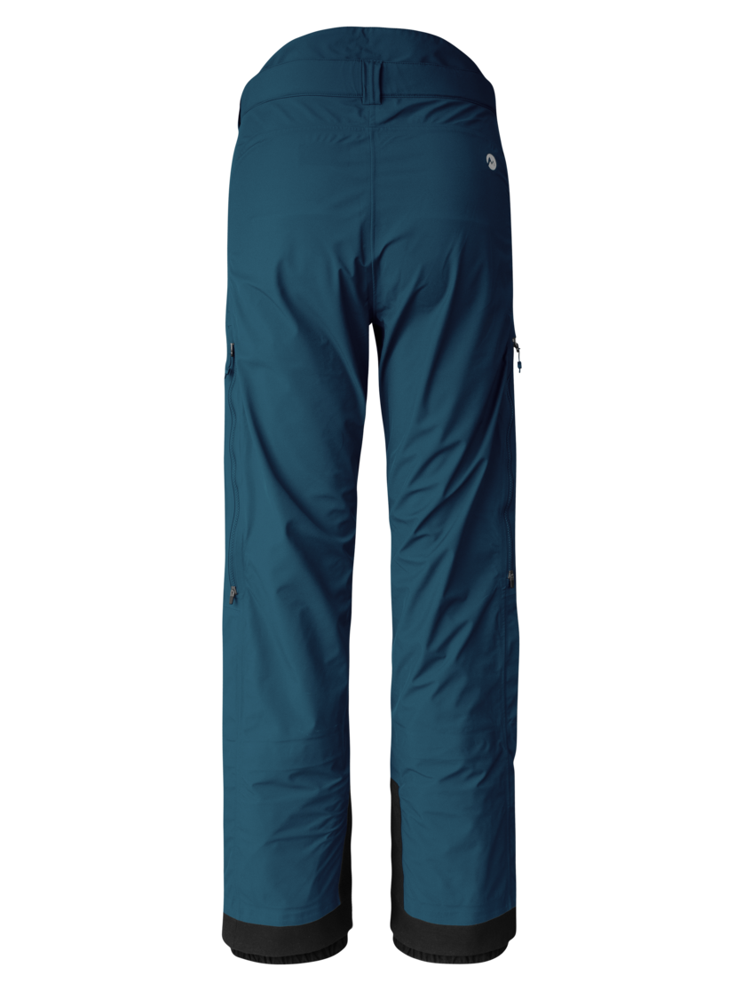 Martini Sportswear - Argon 3L Pants W - Hardshell pants in poseidon - rear view - Women