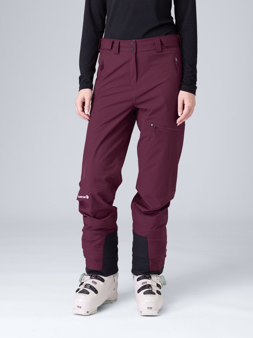 Martini Sportswear - Argon 3L Pants W - Hardshell pants in seaport - front view model - Women