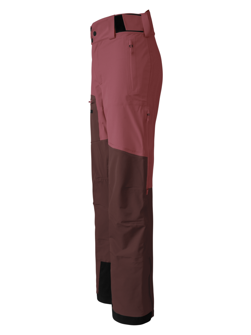 Martini Sportswear - YALCA 3L Pants W - Pantaloni hardshell in peakan-winter apple - vista laterale - Donna