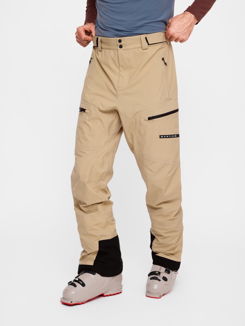 Martini Sportswear - Yalca 3L Pants M - Hardshell Hosen in black - Vorderansicht Model - Herren