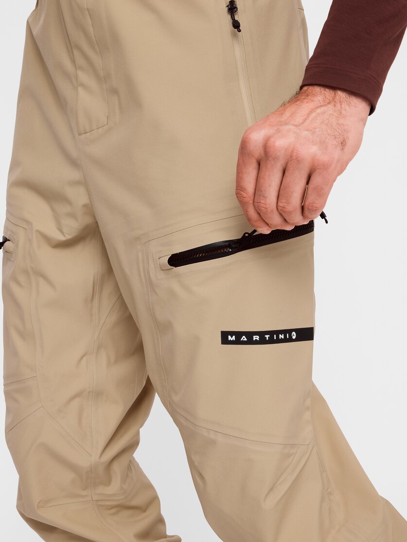 Martini Sportswear - Yalca 3L Pants M - Hardshell Hosen in black - Detail 1 - Herren