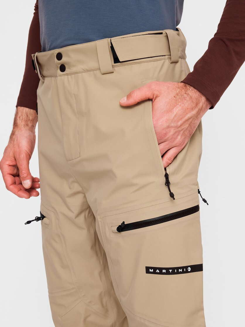 Martini Sportswear - Yalca 3L Pants M - Hardshell Hosen in black - Detail 2 - Herren