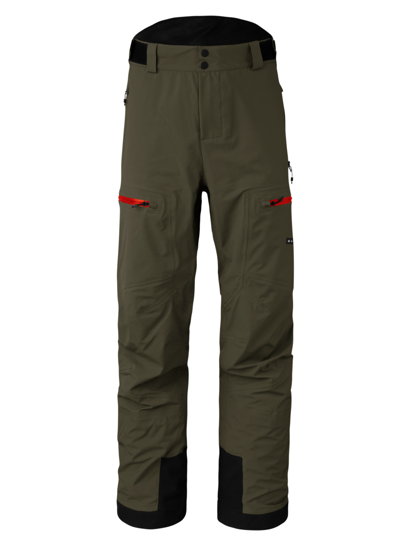 Martini Sportswear - Yalca 3L Pants M - Hardshell Hosen in olive - Vorderansicht - Herren