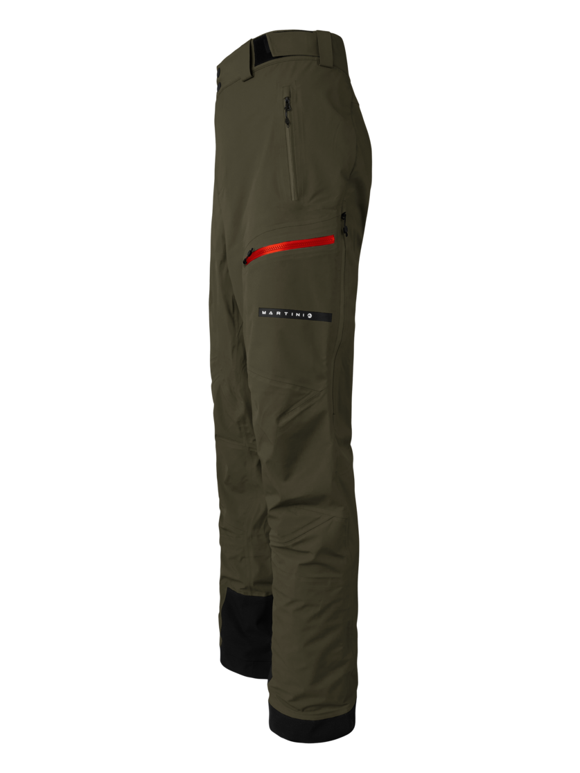 Martini Sportswear - Yalca 3L Pants M - Hardshell Hosen in olive - Seitenansicht - Herren