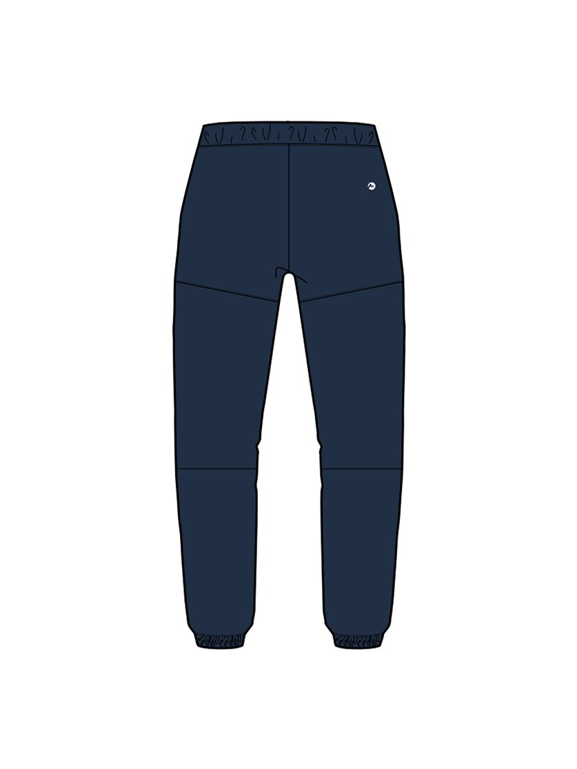 Martini Sportswear - Recharge Fleece Pants Uni - Pile in true navy - vista posteriore - Unisex