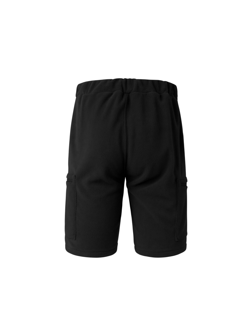 Martini Sportswear - Recharge Fleece Shorts Uni - Pile in black - vista posteriore - Unisex