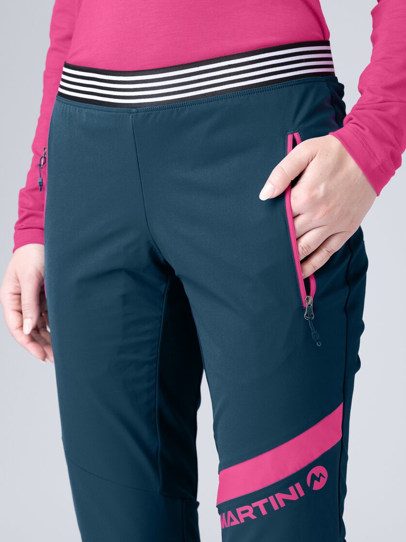 Martini Sportswear - Wildtrack Pants W - Lange Hosen in mosstone-black - Detail 1 - Damen