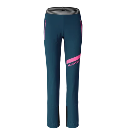 Martini Sportswear - Wildtrack Pants W - Long pants in poseidon-rosebud - front view - Women