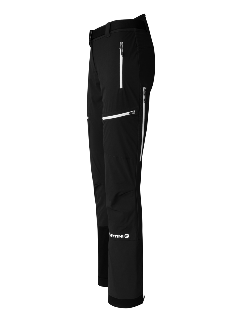 Martini Sportswear - Horizon Pants W - Pantaloni lunghi in black-white - vista laterale - Donna