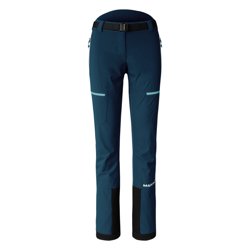 Martini Sportswear - Horizon Pants W - Long pants in poseidon-surf - front view - Women