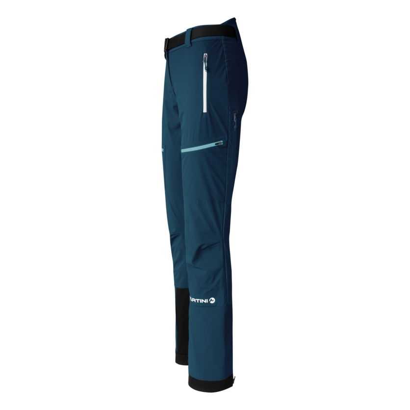 Martini Sportswear - Horizon Pants W - Long pants in poseidon-surf - side view - Women