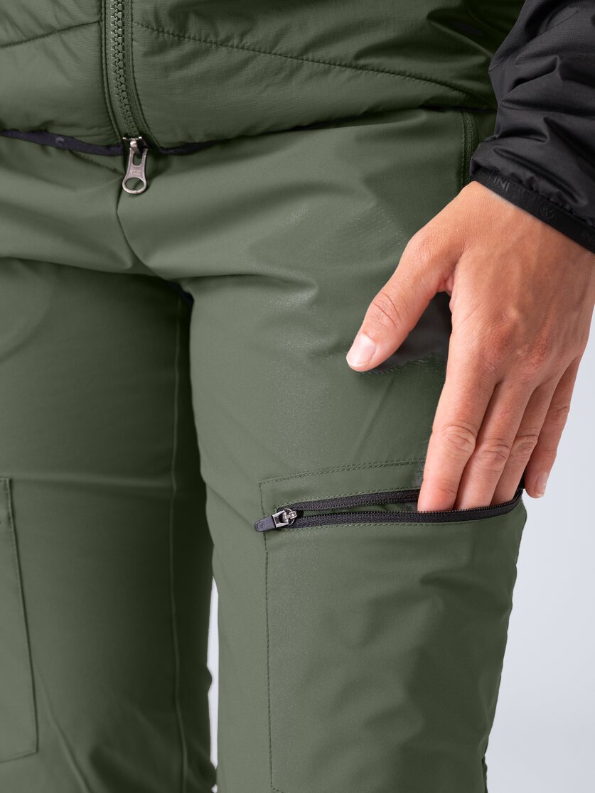 Martini Sportswear - Horizon Pants W - Pantaloni lunghi in mosstone-black - Dettaglio 2 - Donna