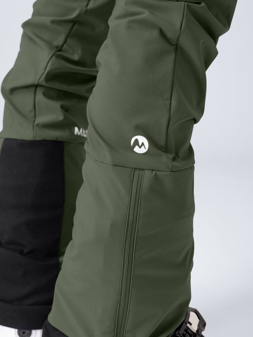 Martini Sportswear - Horizon Pants W - Pantaloni lunghi in mosstone-black - Dettaglio 7 - Donna