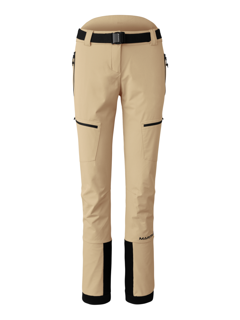 Martini Sportswear - Horizon Pants W - Long pants in desert-black - front view - Women