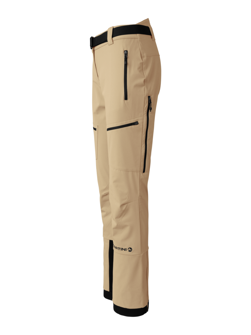 Martini Sportswear - Horizon Pants W - Long pants in desert-black - side view - Women