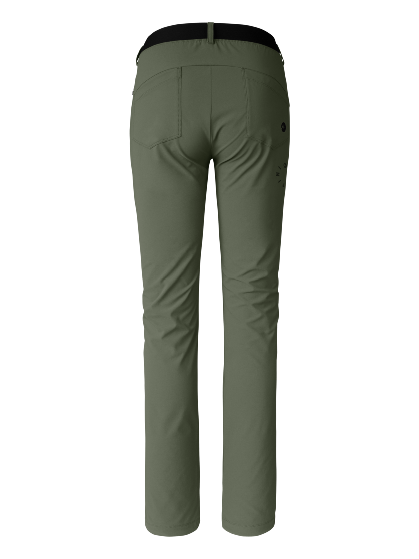 Martini Sportswear - Recharge Pants W - Pantaloni lunghi in mosstone - vista posteriore - Donna