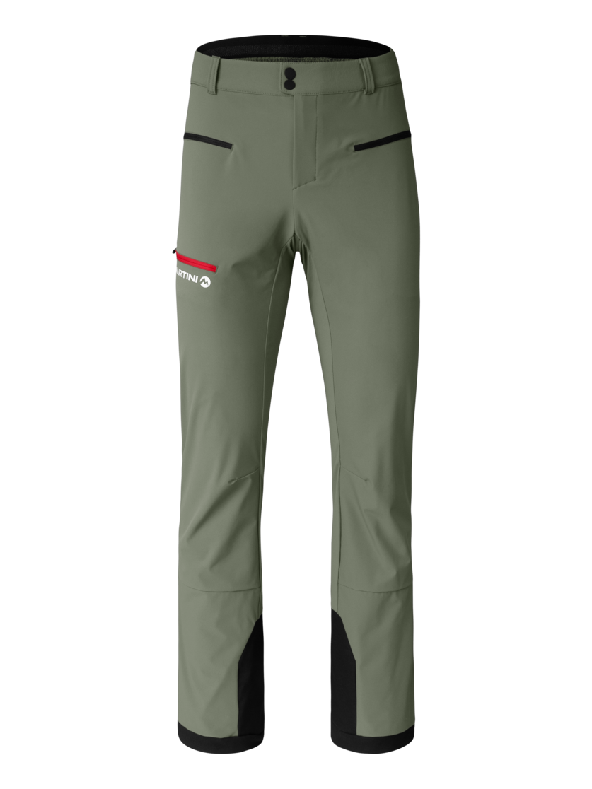 Martini Sportswear - Yalca Pants M - Pantaloni lunghi in mosstone-mars - vista frontale - Uomo