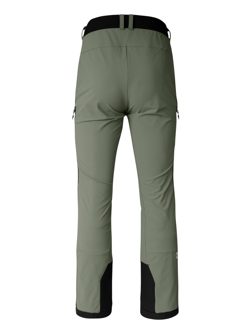 Martini Sportswear - Yalca Pants M - Pantaloni lunghi in mosstone-mars - vista posteriore - Uomo