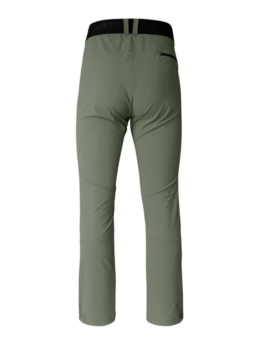 Martini Sportswear - Recharge Pants L M - Tall Pants in mosstone - rear view - Men