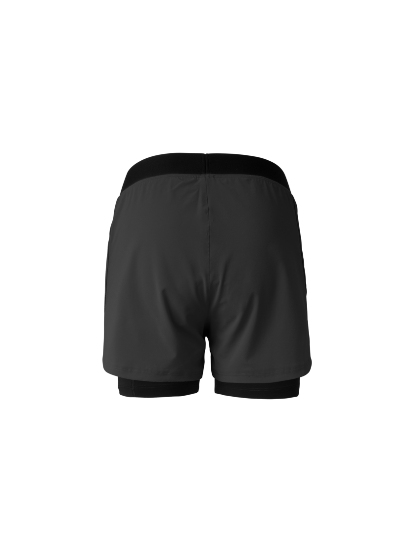 Martini Sportswear - Hillclimb Blaze 2in1 Shorts W - Shorts in black - rear view - Women