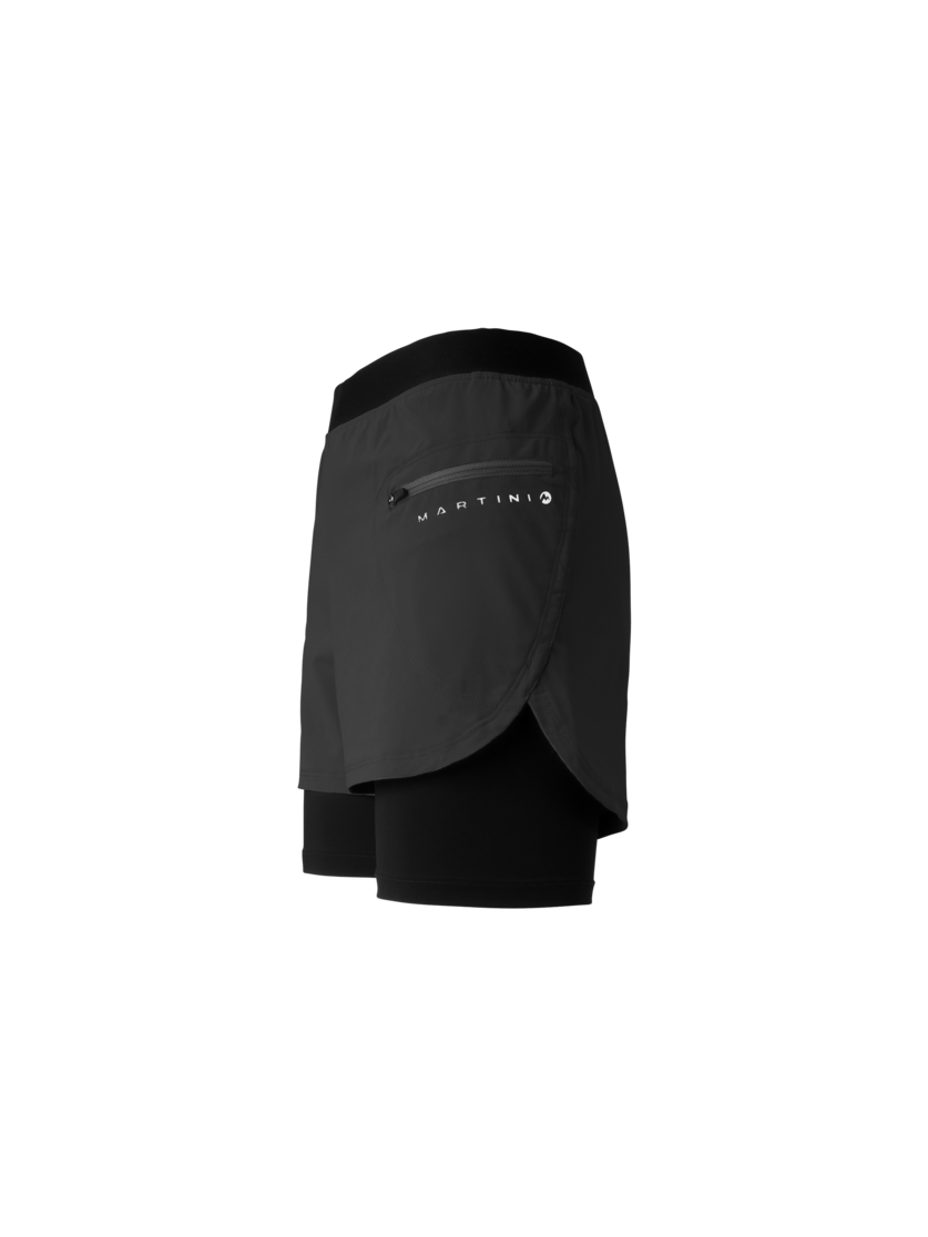 Martini Sportswear - Hillclimb Blaze 2in1 Shorts W - Shorts in black - side view - Women