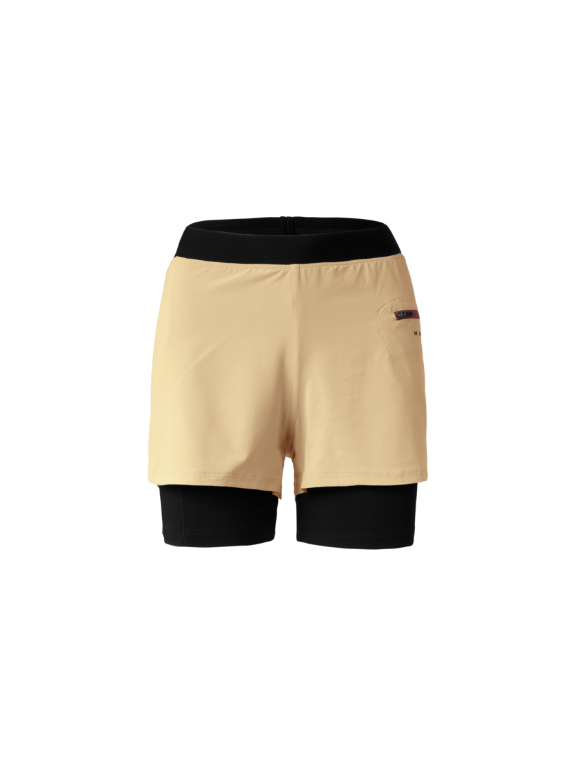 Martini Sportswear - Hillclimb Blaze 2in1 Shorts W - Kurze Hosen in sandstone-clay - Vorderansicht - Damen