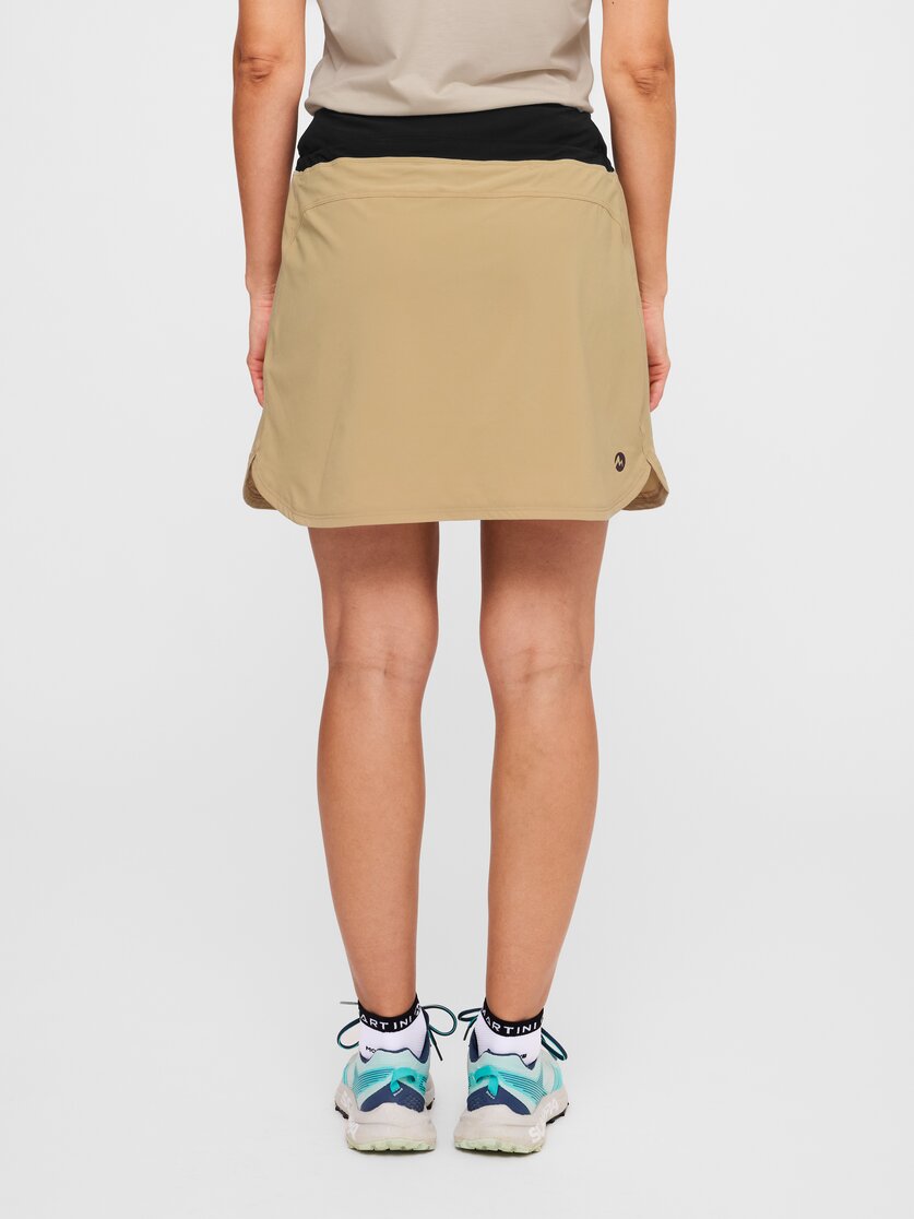 Martini Sportswear - Hillclimb 2in1 Skirt W - Röcke in black - Rückansicht Model - Damen