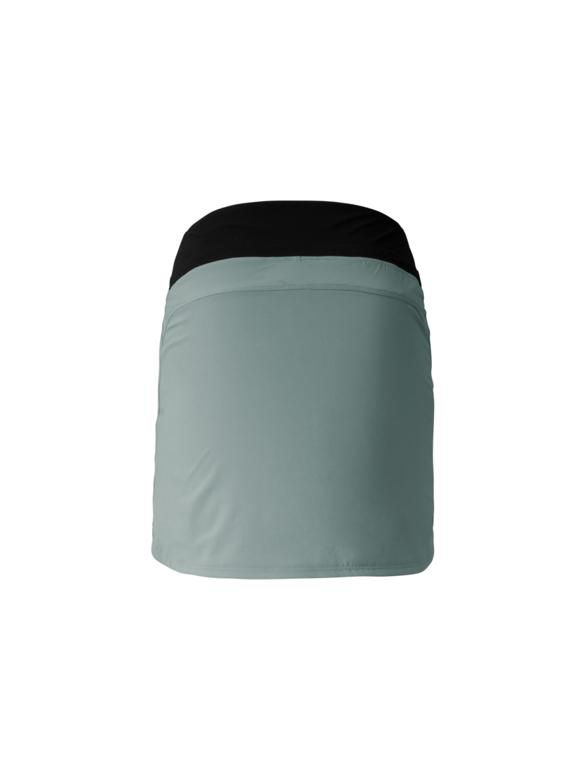 Martini Sportswear - Hillclimb 2in1 Skirt W - Gonne in misty blue-seaport - vista posteriore - Donna