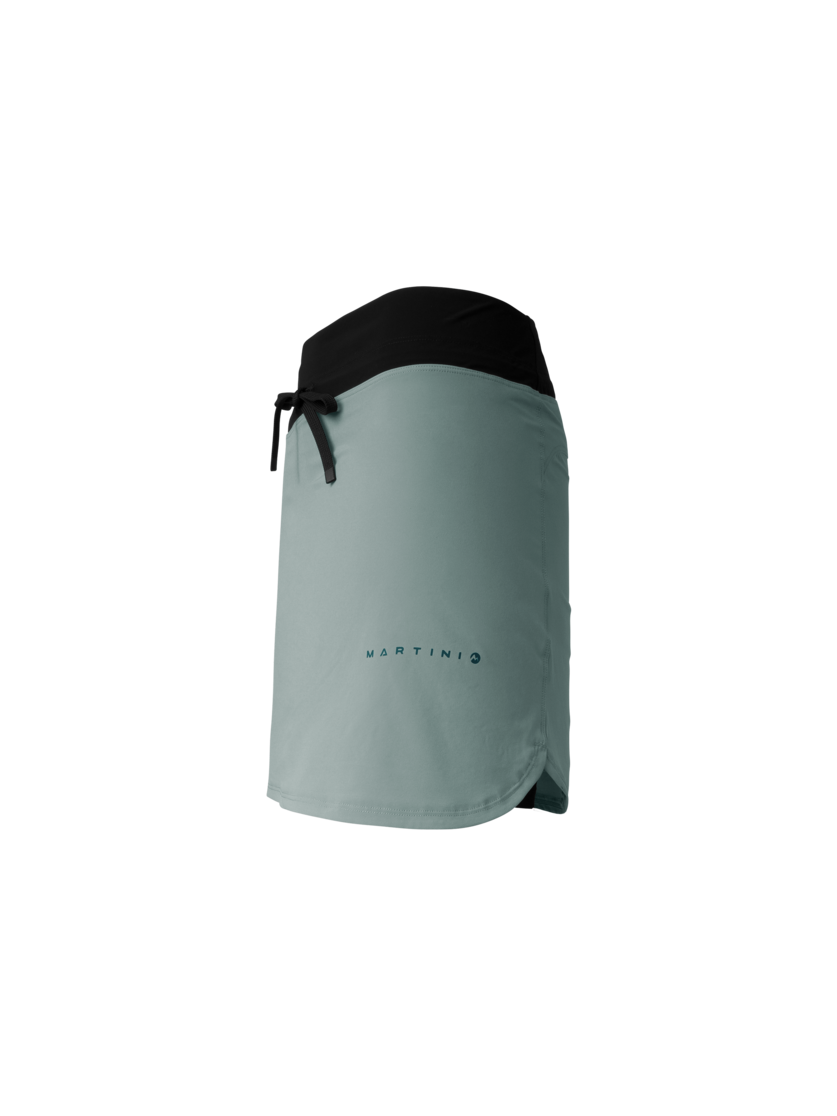 Martini Sportswear - Hillclimb 2in1 Skirt W - Gonne in misty blue-seaport - vista laterale - Donna