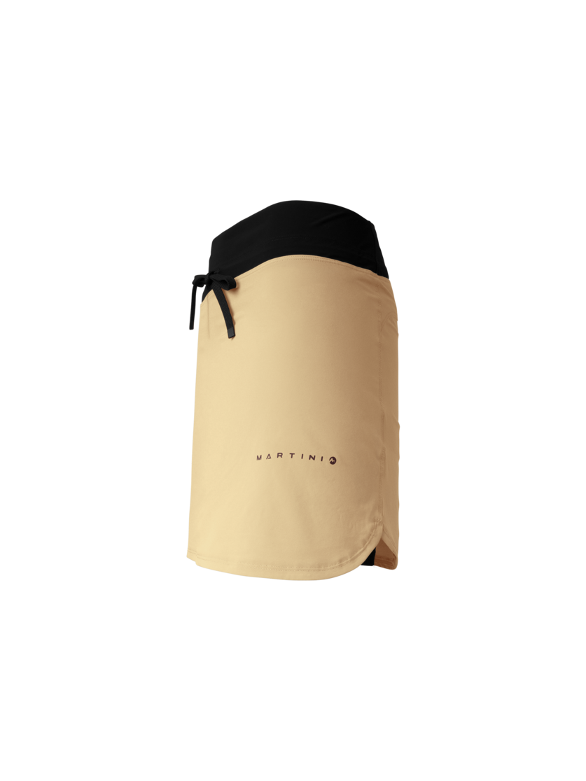 Martini Sportswear - Hillclimb 2in1 Skirt W - Röcke in sandstone-clay - Seitenansicht - Damen