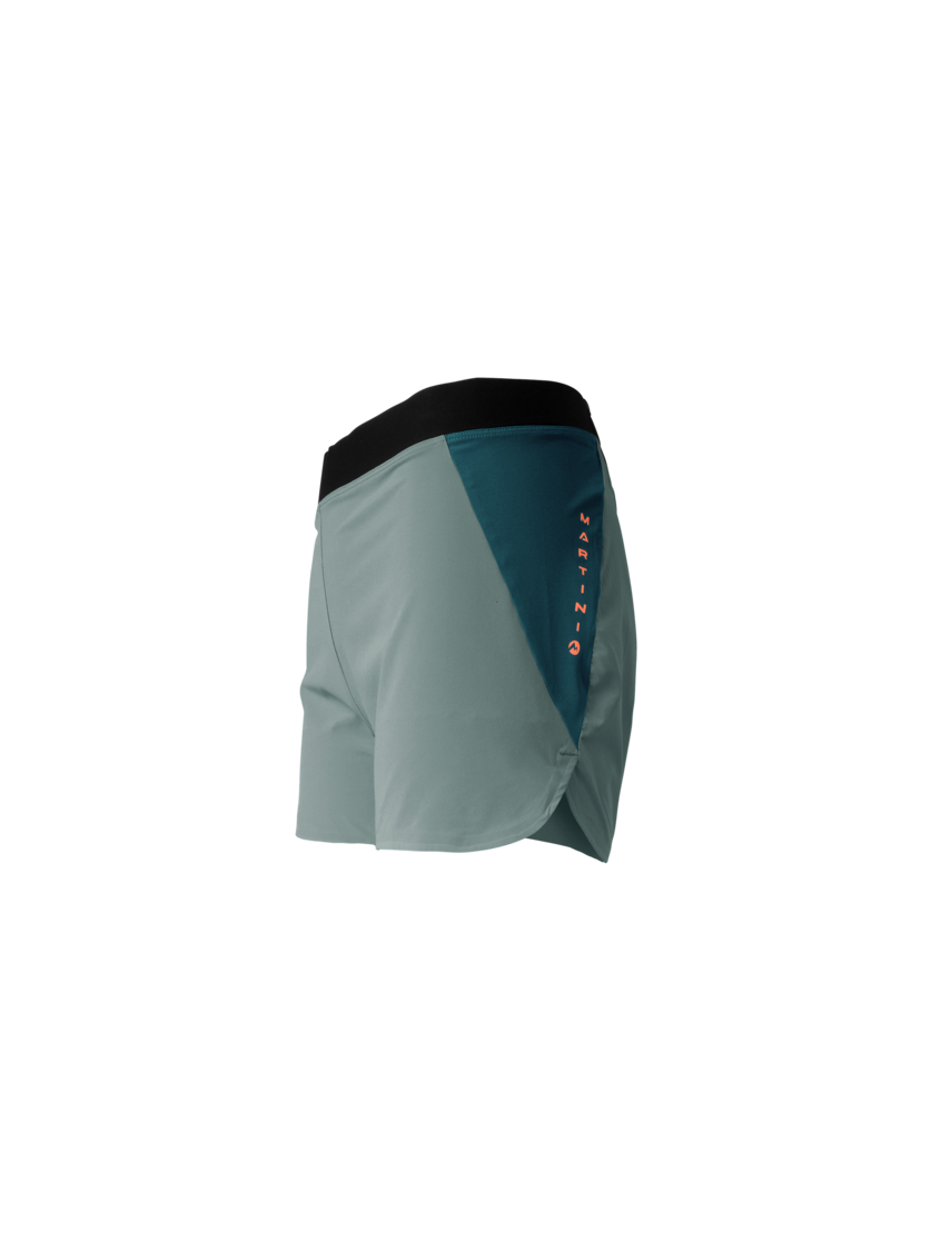 Martini Sportswear - Hillclimb Ultra Shorts W - Shorts in misty blue-seaport - vista laterale - Donna
