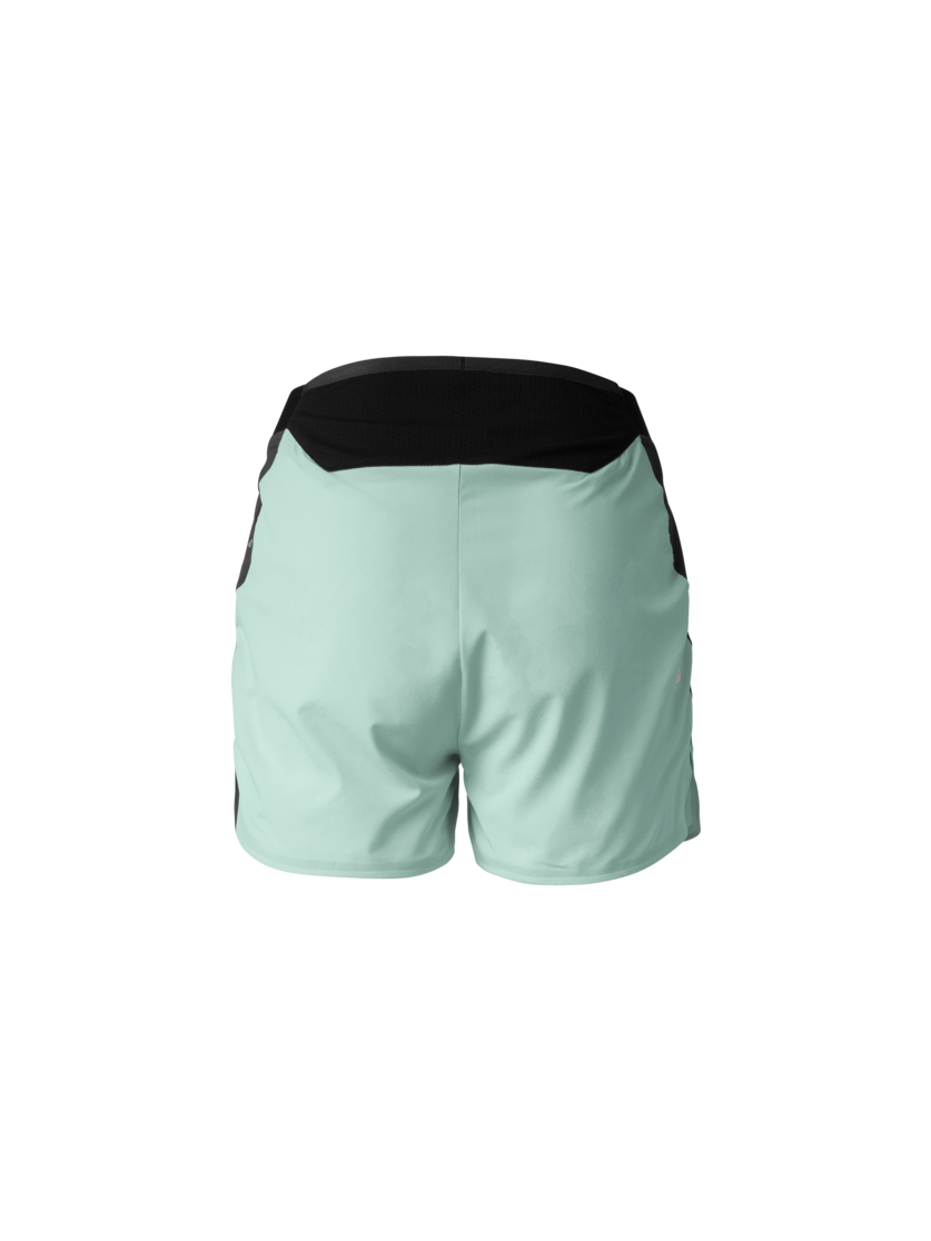 Martini Sportswear - Hillclimb Ultra Shorts W - Shorts in ibiza blue-black - rear view - Women