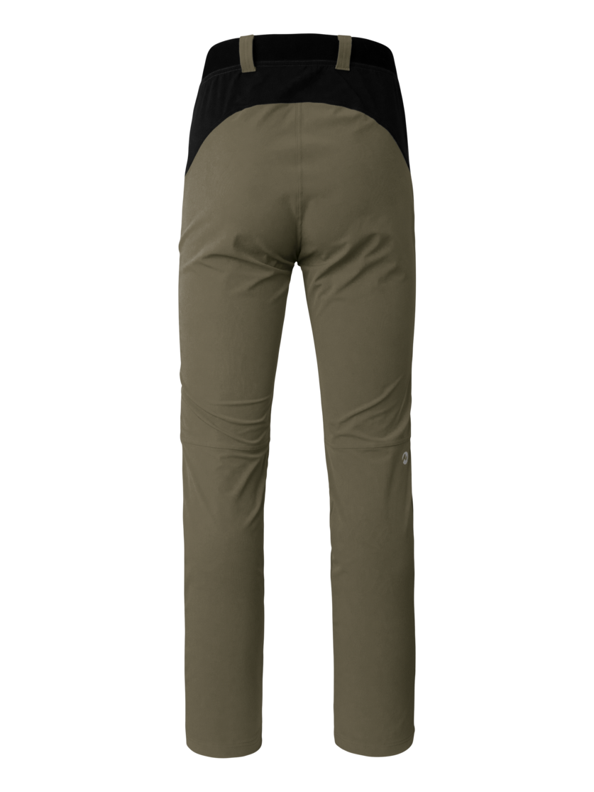 Martini Sportswear - Daybreaker Pants M - Long pants in moss-black - rear view - Men