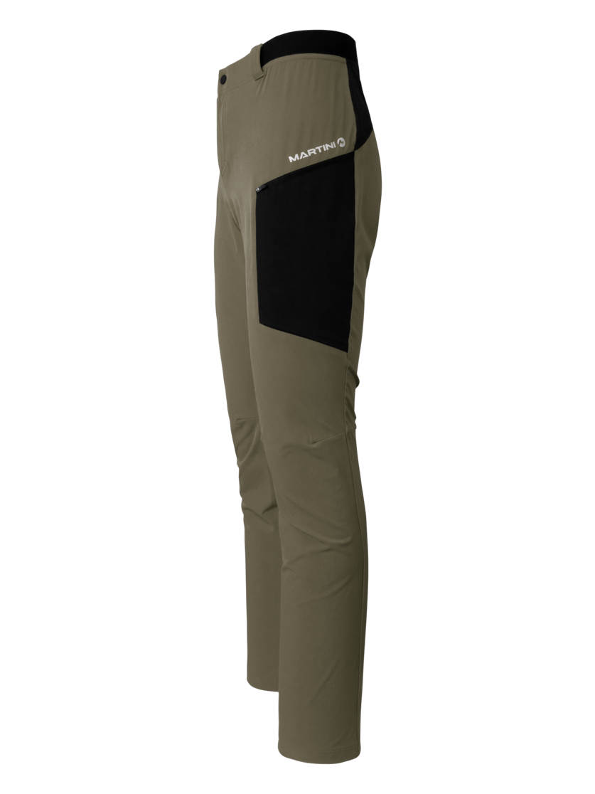 Martini Sportswear - Daybreaker Pants M - Long pants in moss-black - side view - Men
