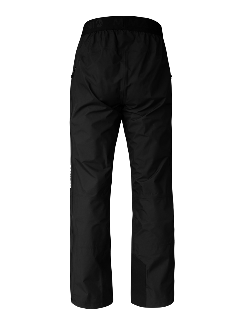 Martini Sportswear - Yalca 2.5L Pants Uni - Hardshell pants in black - rear view - Unisex