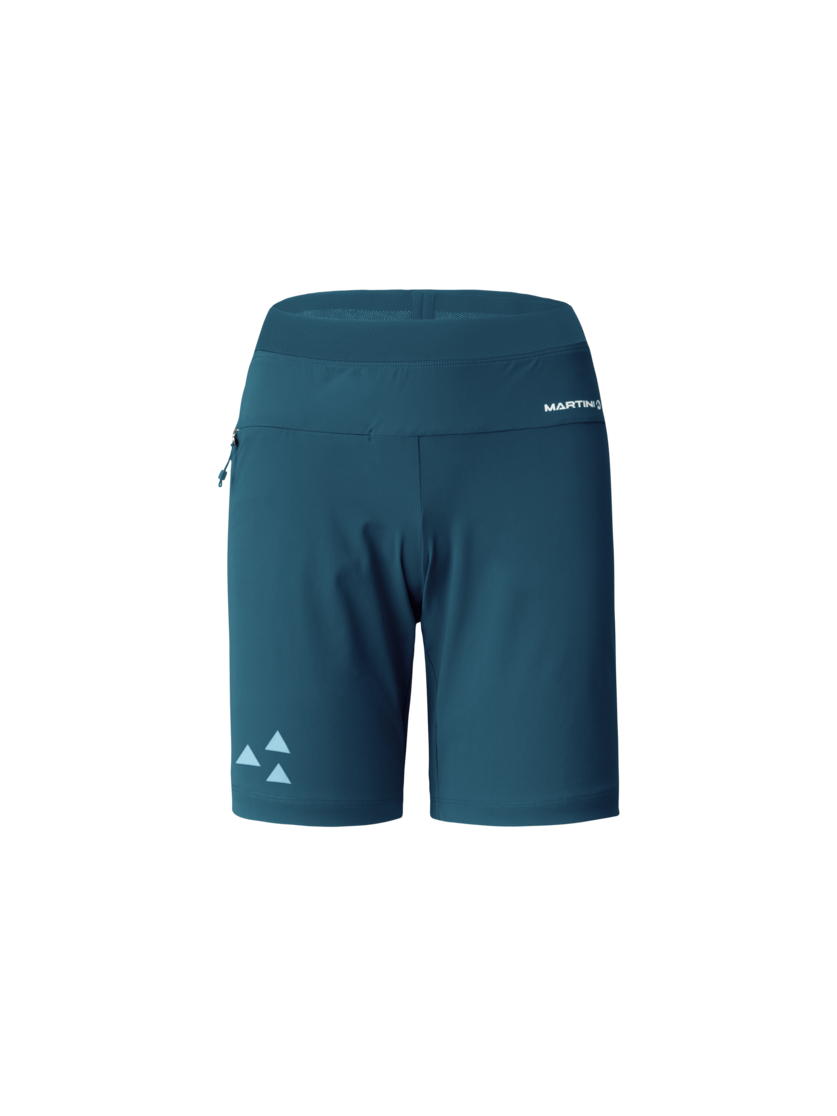 Martini Sportswear - Trektech Shorts W - Kurze Hosen in poseidon-ice - Vorderansicht - Damen