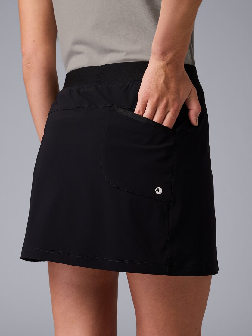 Martini Sportswear - Alpmate Skirt W - Röcke in black - Detail 2 - Damen