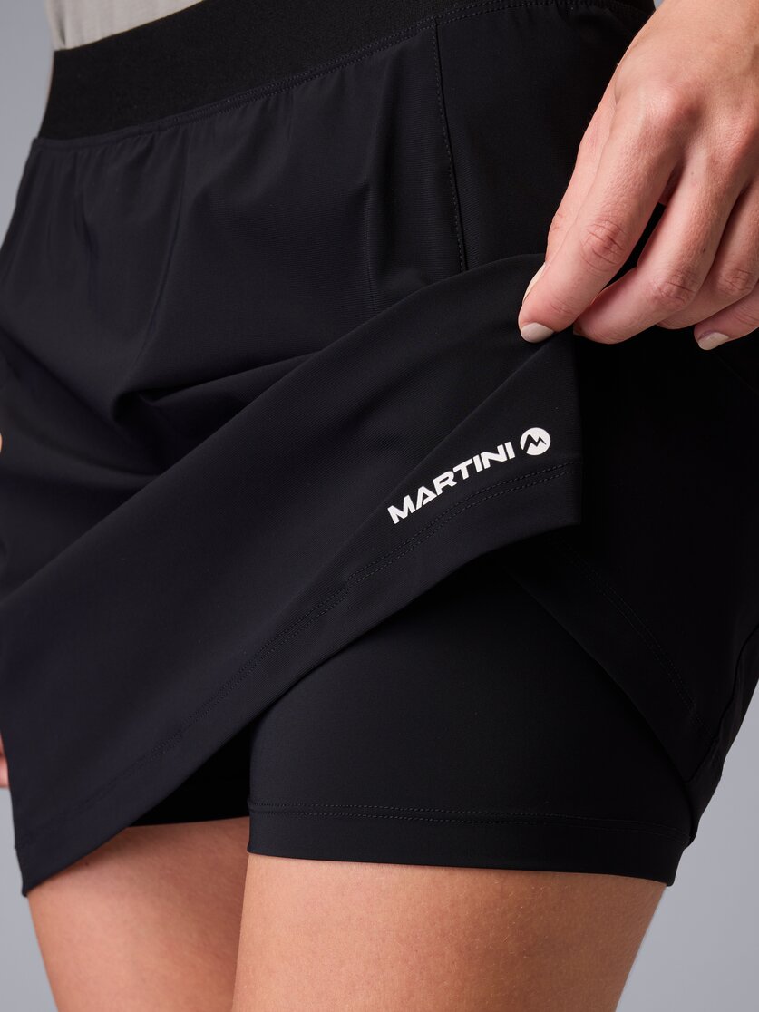 Martini Sportswear - Alpmate Skirt W - Röcke in black - Detail 3 - Damen