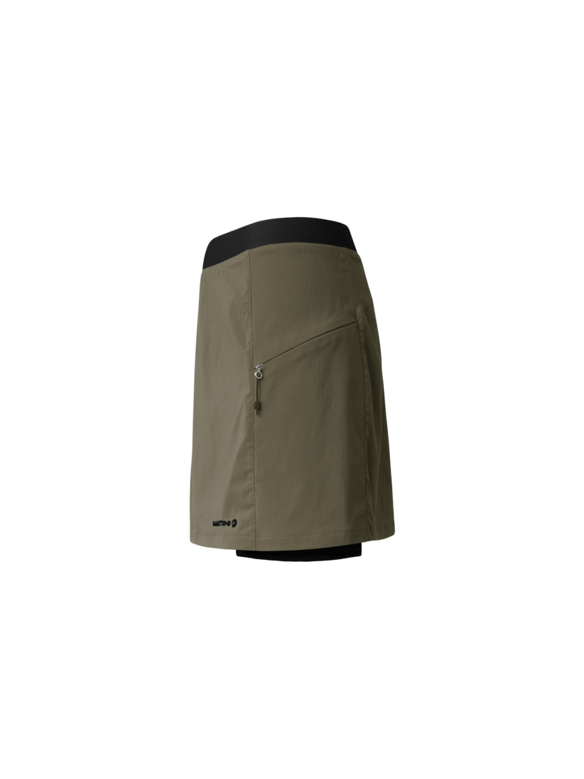 Martini Sportswear - Alpmate Skirt W - Röcke in moss - Seitenansicht - Damen