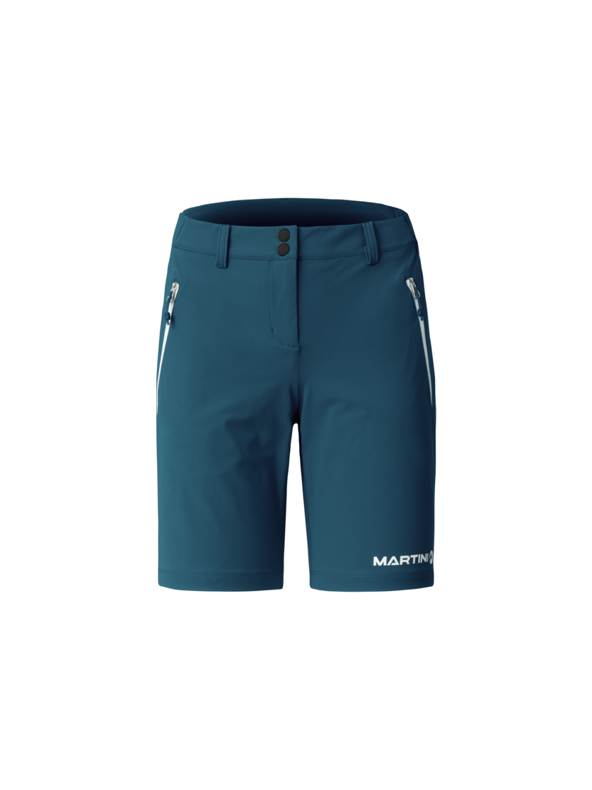 Martini Sportswear - Via Shorts W - Kurze Hosen in poseidon - Vorderansicht - Damen