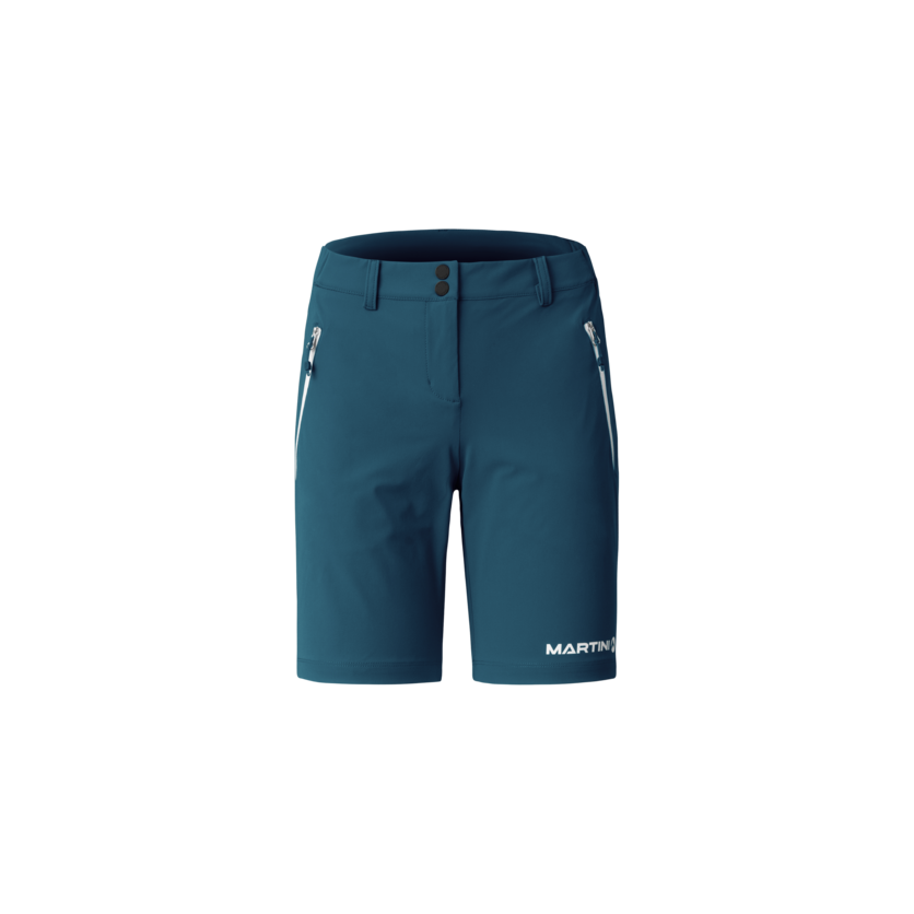 Martini Sportswear - Via Shorts W - Kurze Hosen in poseidon - Vorderansicht - Damen