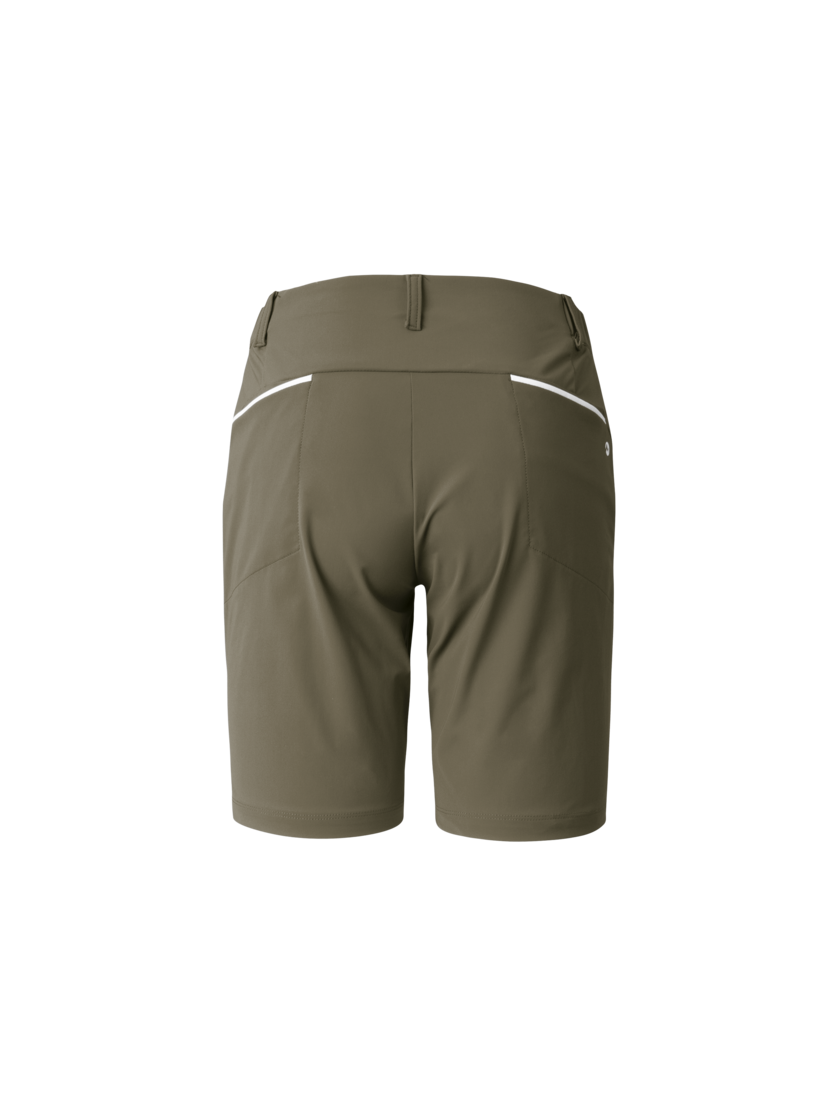 Martini Sportswear - Via Shorts W - Shorts in moss - rear view - Women