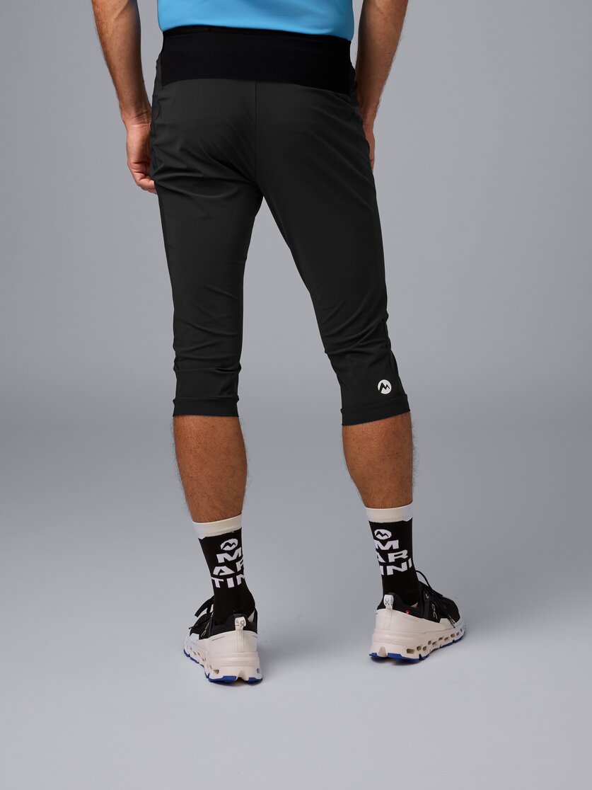 Martini Sportswear - Pacemaker Capri Pants M - Dreiviertel Hose in black - Rückansicht Model - Herren