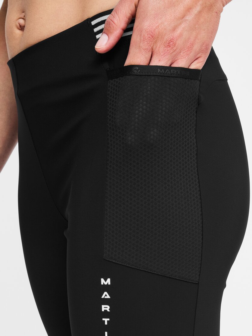 Martini Sportswear - Pacemaker Capri Pants W - Dreiviertel Hose in black - Detail 2 - Damen
