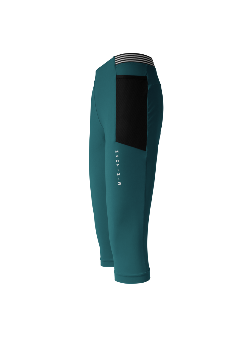 Martini Sportswear - Hillclimb Capri Pants W - Pantaloni capri in seaport - vista laterale - Donna