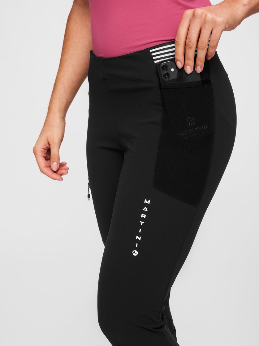 Martini Sportswear - Hillclimb Capri Pants W - Pantaloni capri in black - Dettaglio 1 - Donna