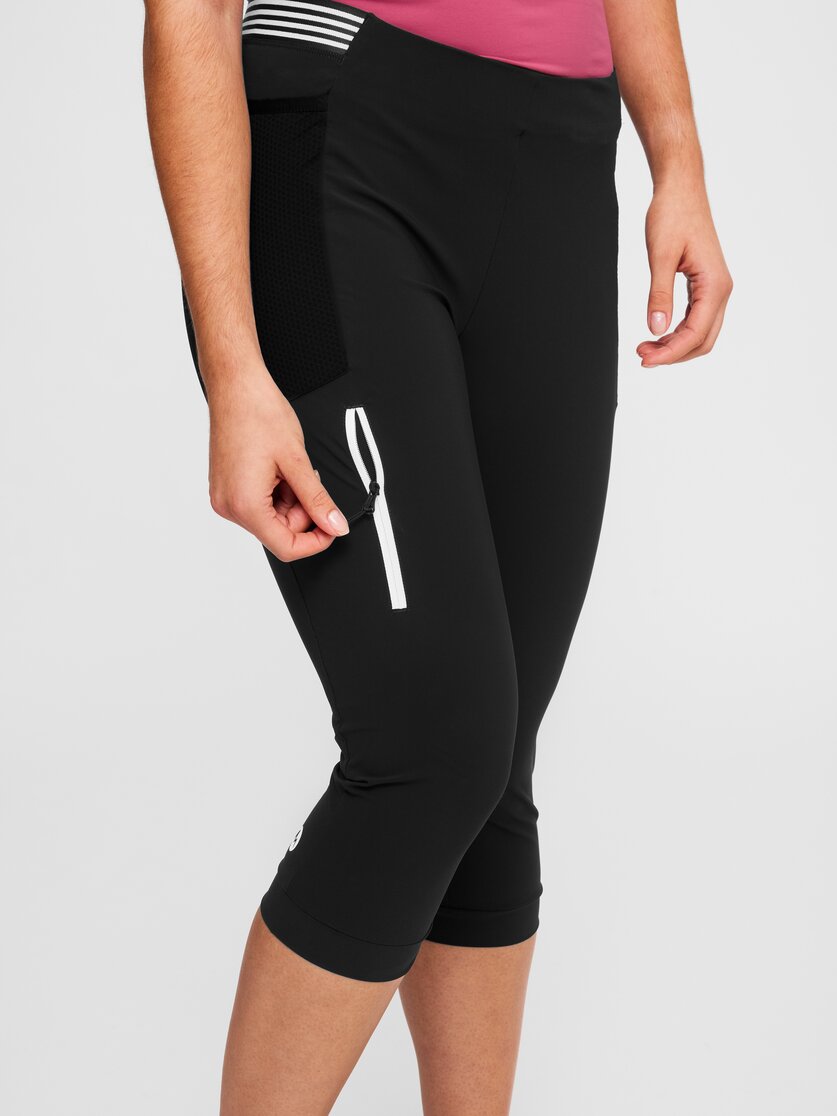 Martini Sportswear - Hillclimb Capri Pants W - Pantaloni capri in black - Dettaglio 2 - Donna